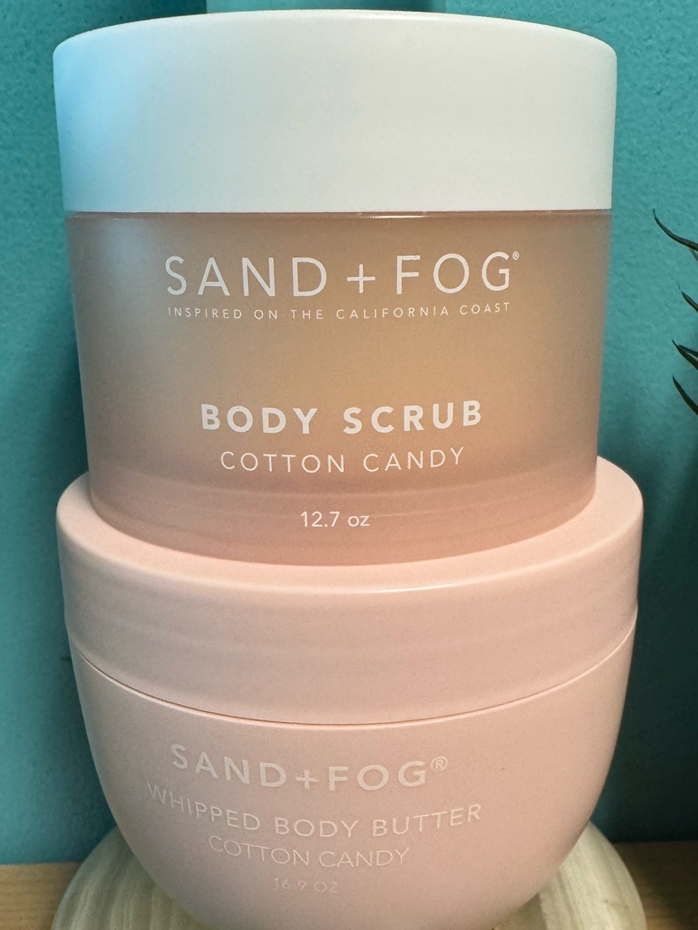 SAND+FOG Cotton Candy Body Scrub & Body Butter–